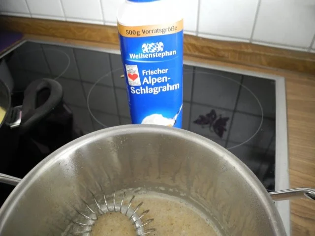 Rezept: Gemüsebeilage : Grüner Spargel in Sahnesauce Bild Nr. 5 Gemüsebeilage : Grüner Spargel in Sahnesauce - Rezept - Bild Nr. 5