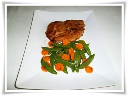 Nackenkotelett mit Kiwi mariniert. - Rezept - Bild Nr. 23