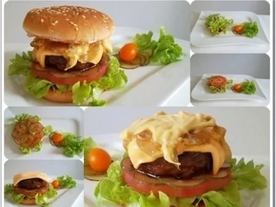 Hamburger mit Kraussalat und selbst hergestellter Mayonnaise. - Rezept - Bild Nr. 12