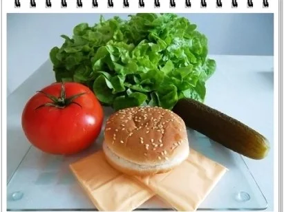 Hamburger mit Kraussalat und selbst hergestellter Mayonnaise. - Rezept - Bild Nr. 5