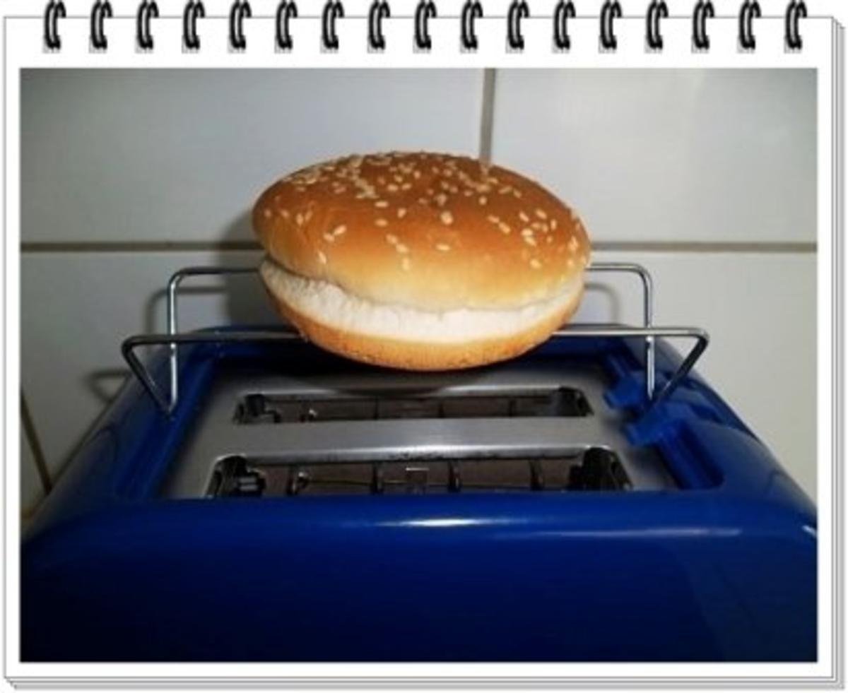 Hamburger mit Kraussalat und selbst hergestellter Mayonnaise. - Rezept - Bild Nr. 6