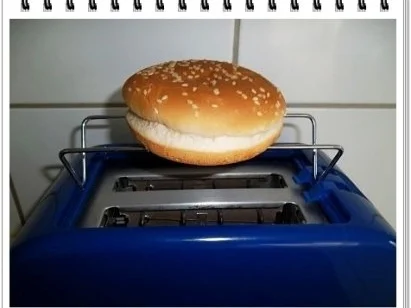 Hamburger mit Kraussalat und selbst hergestellter Mayonnaise. - Rezept - Bild Nr. 6