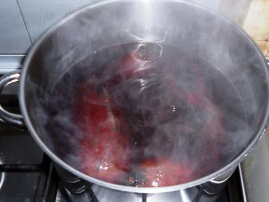 "Oma - Friede`s" - Ostpreußisches "Beete - Bartsch"  (Rzpt. um 1890) - Rezept - Bild Nr. 9