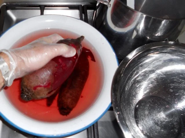 "Oma - Friede`s" - Ostpreußisches "Beete - Bartsch"  (Rzpt. um 1890) - Rezept - Bild Nr. 12