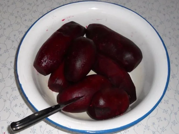 "Oma - Friede`s" - Ostpreußisches "Beete - Bartsch"  (Rzpt. um 1890) - Rezept - Bild Nr. 15