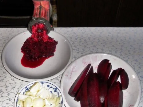 "Oma - Friede`s" - Ostpreußisches "Beete - Bartsch"  (Rzpt. um 1890) - Rezept - Bild Nr. 17