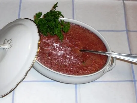 "Oma - Friede`s" - Ostpreußisches "Beete - Bartsch"  (Rzpt. um 1890) - Rezept