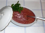 "Oma - Friede`s" - Ostpreußisches "Beete - Bartsch"  (Rzpt. um 1890) - Rezept