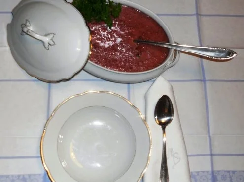 "Oma - Friede`s" - Ostpreußisches "Beete - Bartsch"  (Rzpt. um 1890) - Rezept - Bild Nr. 26