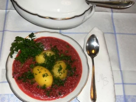 "Oma - Friede`s" - Ostpreußisches "Beete - Bartsch"  (Rzpt. um 1890) - Rezept - Bild Nr. 27