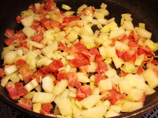 Rezept: Rührei mit Speck und Zwiebeln ... Bild Nr. 6 Rührei mit Speck und Zwiebeln ... - Rezept - Bild Nr. 6