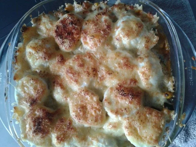 Rezept: Nudelauflauf alla Resteverwertung Bild Nr. 2 Nudelauflauf alla Resteverwertung - Rezept - Bild Nr. 2