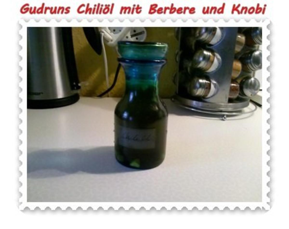 Öl: Chiliöl mit Berbere und Knobi - Rezept
