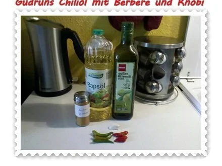 Öl: Chiliöl mit Berbere und Knobi - Rezept - Bild Nr. 2