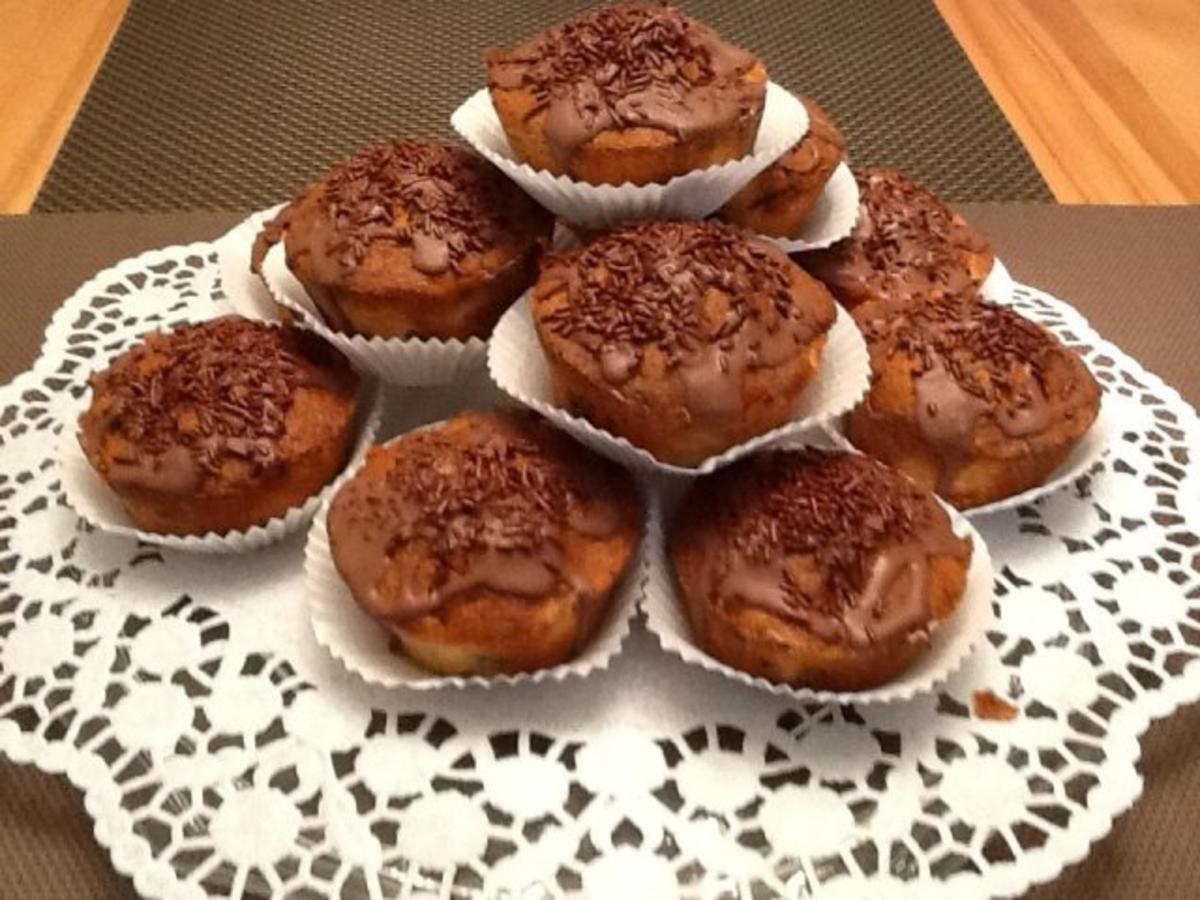 Schoko - Birnen Muffins - Rezept