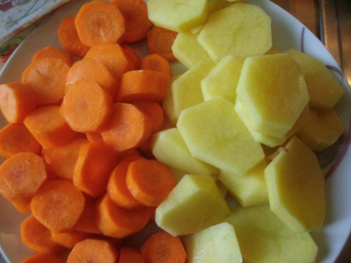 Karotten  - und - Kartoffel - Gratin - Rezept - Bild Nr. 4