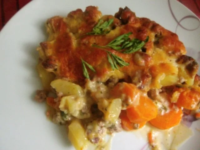 Karotten  - und - Kartoffel - Gratin - Rezept - Bild Nr. 19