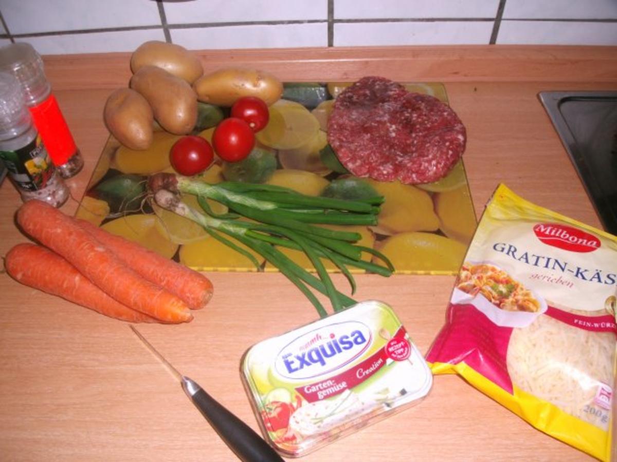Karotten  - und - Kartoffel - Gratin - Rezept - Bild Nr. 3
