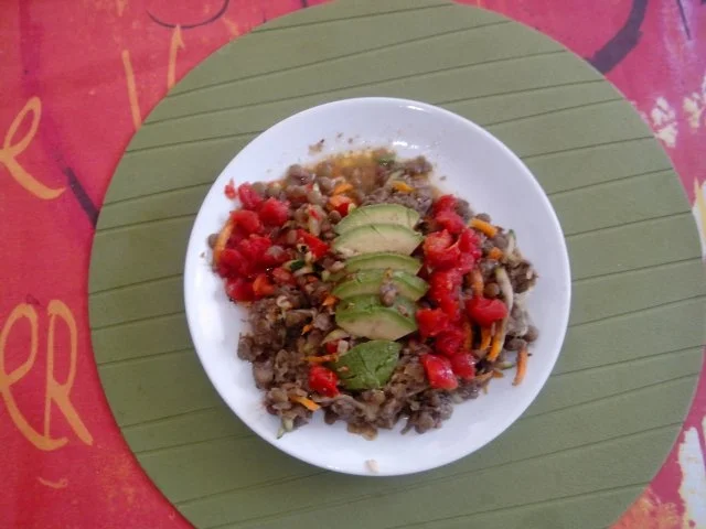 Rezept: Linsensalat mit Avocado Linsensalat mit Avocado - Rezept