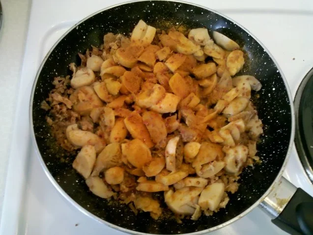 Eier: Berbere-Champis mit Spiegelei - Rezept - Bild Nr. 3