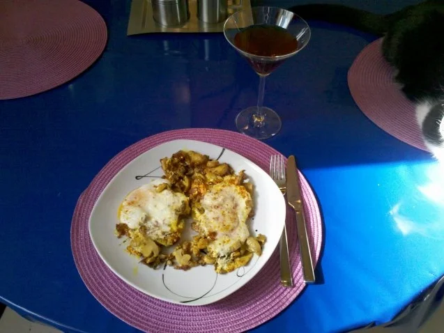 Eier: Berbere-Champis mit Spiegelei - Rezept - Bild Nr. 6