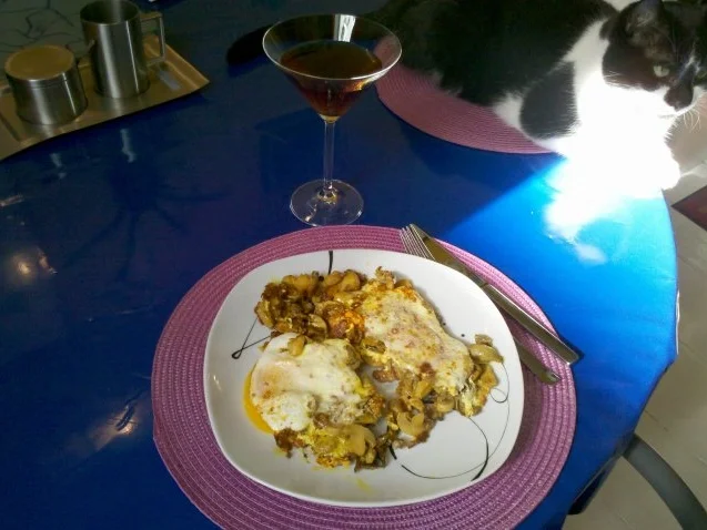 Eier: Berbere-Champis mit Spiegelei - Rezept - Bild Nr. 8