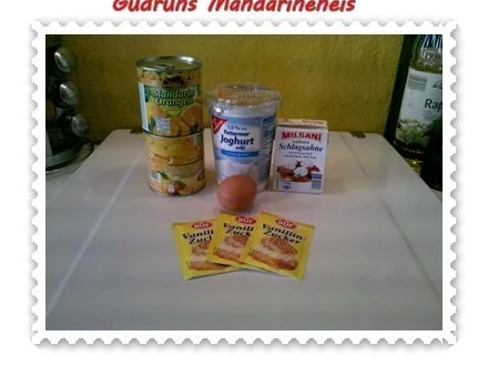 Rezept: Eis: Mandarineneiscreme Bild Nr. 2 Eis: Mandarineneiscreme - Rezept - Bild Nr. 2