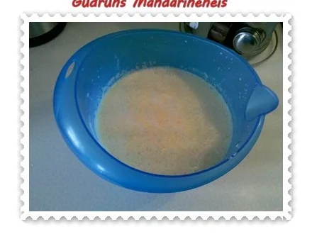 Rezept: Eis: Mandarineneiscreme Bild Nr. 3 Eis: Mandarineneiscreme - Rezept - Bild Nr. 3