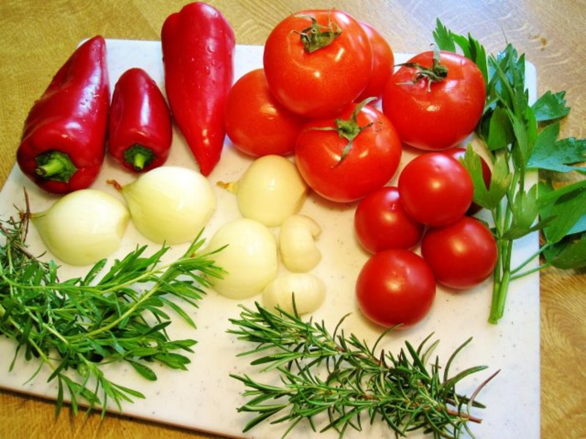 Tomatensuppe mit roter Paprika ... - Rezept - Bild Nr. 2