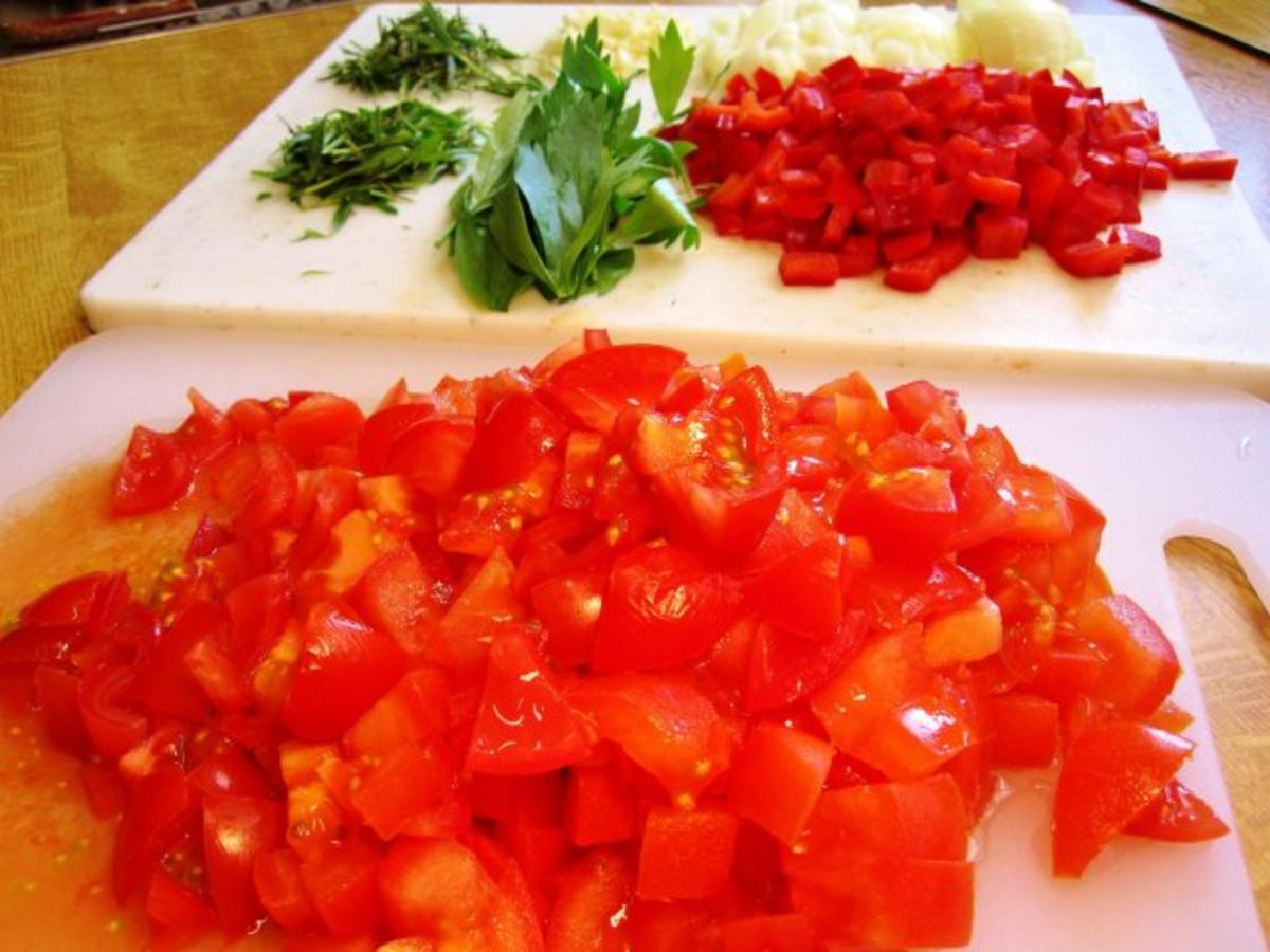 Tomatensuppe mit roter Paprika ... - Rezept - Bild Nr. 4