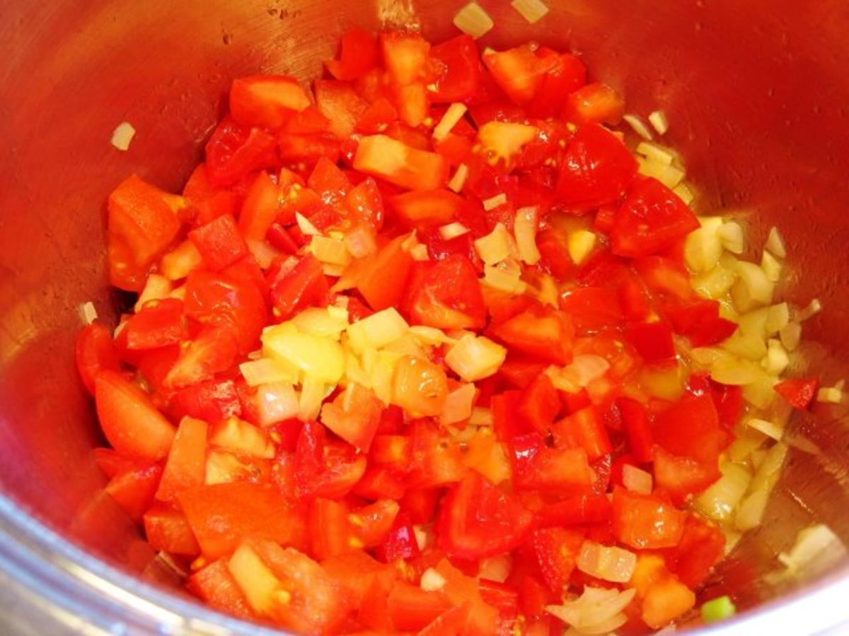 Tomatensuppe mit roter Paprika ... - Rezept - Bild Nr. 5
