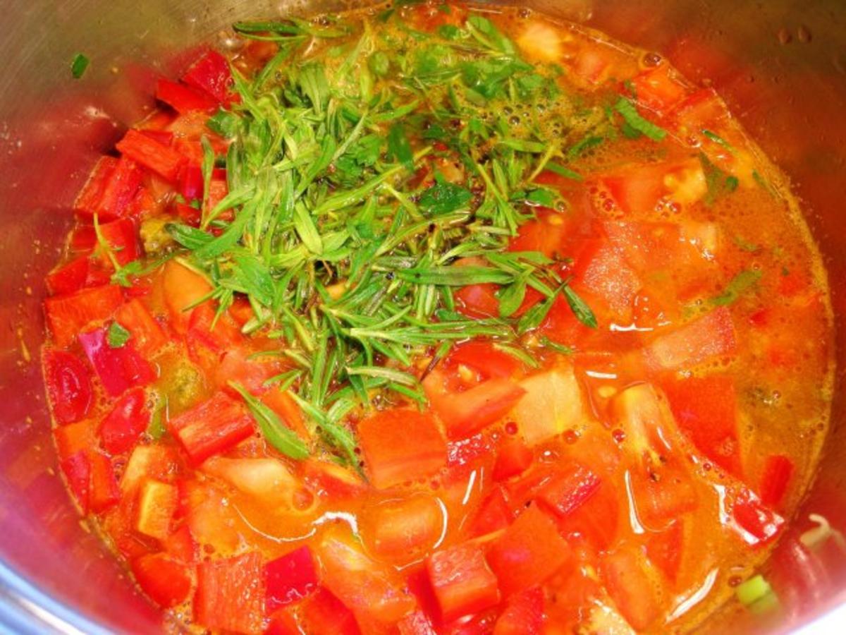 Tomatensuppe mit roter Paprika ... - Rezept - Bild Nr. 6