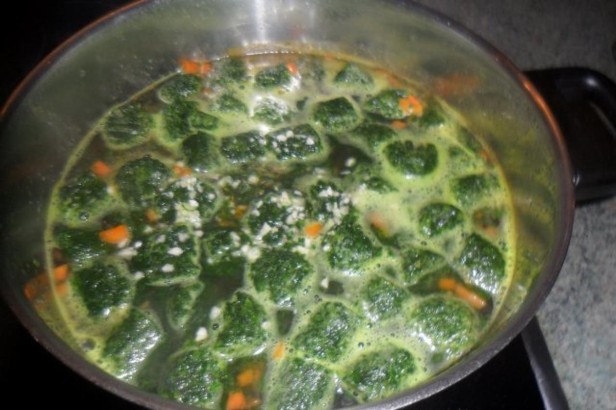 knofisuppe mit viel spinat-wirkungsvoll wie köstlich und einfach,vorsuppe - Rezept - Bild Nr. 5