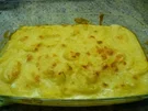 Überbackene Bechamelkartoffeln - Rezept