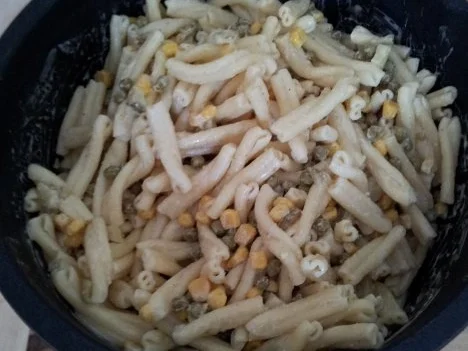 Schneller Nudelsalat - Rezept