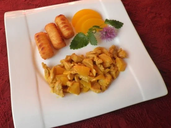 Fruchtiges Hähnchen - Geschnetzeltes - Rezept - Bild Nr. 10