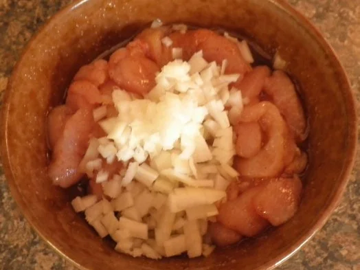 Fruchtiges Hähnchen - Geschnetzeltes - Rezept - Bild Nr. 3