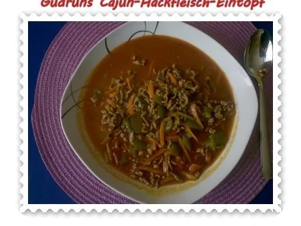 Hackfleisch: Feuriger Cajun-Hackfleischeintopf - Rezept - Bild Nr. 13
