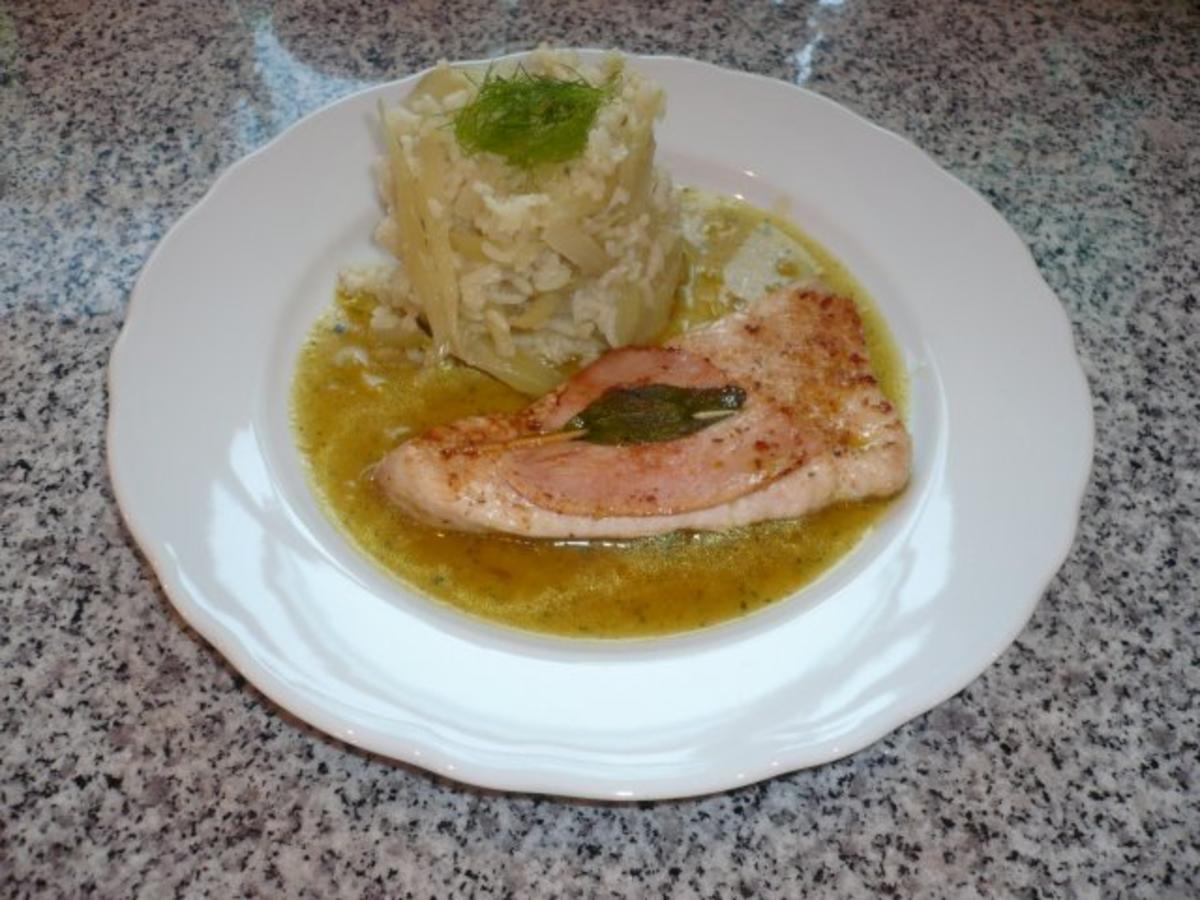 Saltimbocca von der Pute mit Fenchelreis - histaminarm a la Franz ...