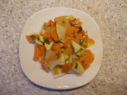 Kohlrabi-Karotten-Salat mit Äpfeln und frischen Kräutern - Rezept