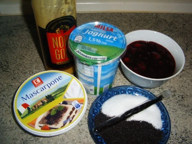 Mohn-Eierlikör-Mascarponedessert - Rezept - Bild Nr. 3