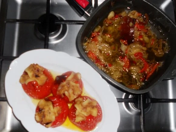 Klassisch gefüllte Paprikaschoten à la "Oórndrasch" (Rzpt. um 1976) - Rezept - Bild Nr. 13