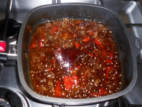 Klassisch gefüllte Paprikaschoten à la "Oórndrasch" (Rzpt. um 1976) - Rezept - Bild Nr. 14