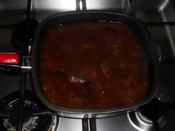 Klassisch gefüllte Paprikaschoten à la "Oórndrasch" (Rzpt. um 1976) - Rezept - Bild Nr. 15