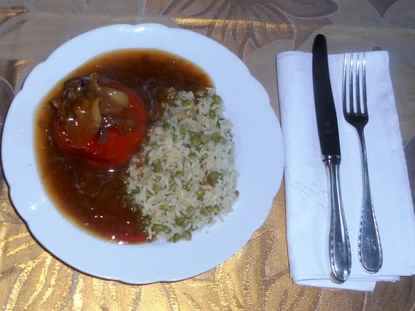 Klassisch gefüllte Paprikaschoten à la "Oórndrasch" (Rzpt. um 1976) - Rezept - Bild Nr. 16