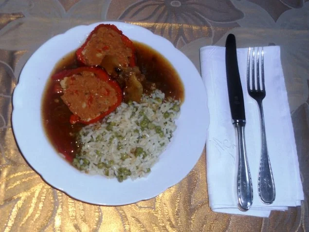 Klassisch gefüllte Paprikaschoten à la "Oórndrasch" (Rzpt. um 1976) - Rezept - Bild Nr. 18