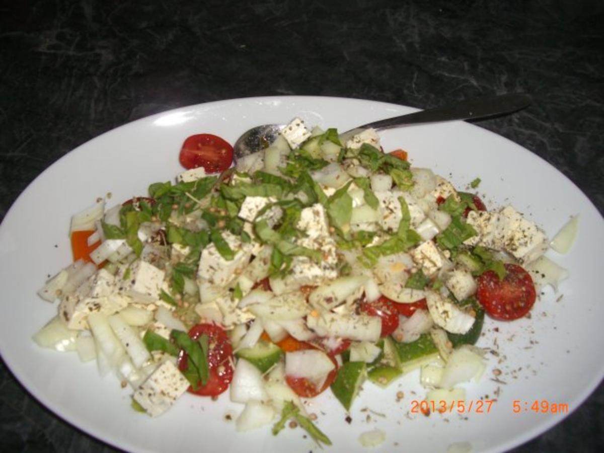 "griechischer Salat" - Rezept - Bild Nr. 3