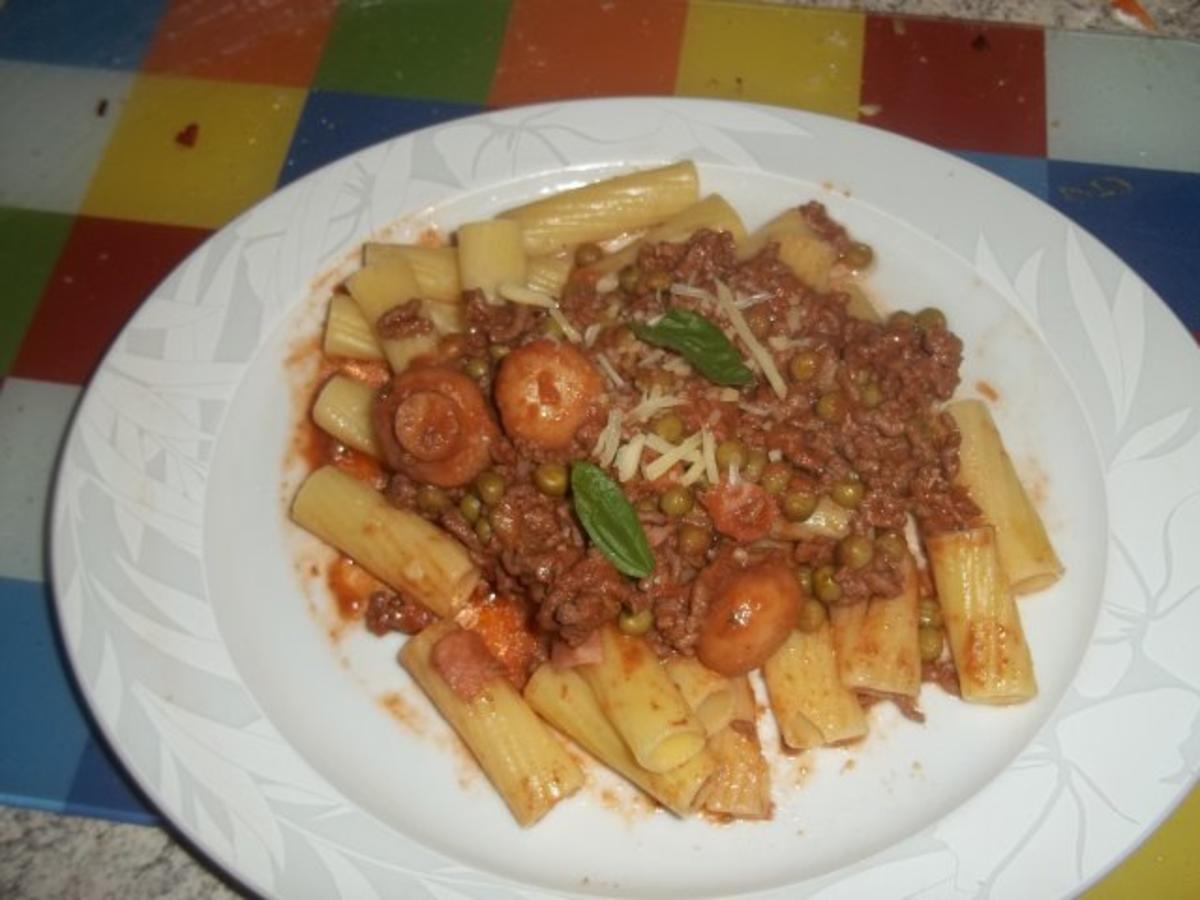 Rigatoni Boscaiola - Rezept