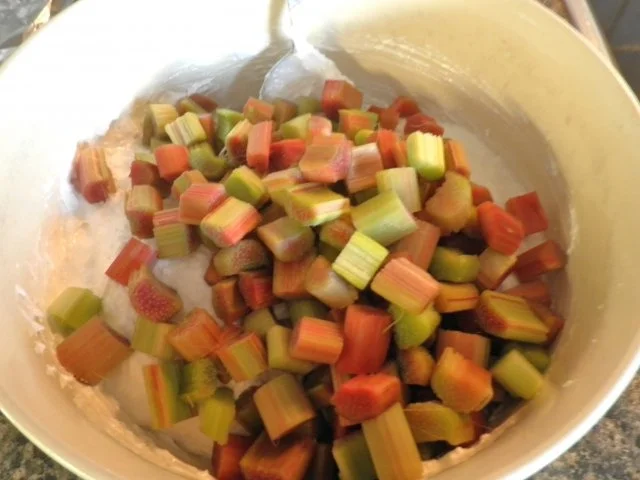 Rhabarber - Kokos - Baiser - Kuchen ... - Rezept - Bild Nr. 7