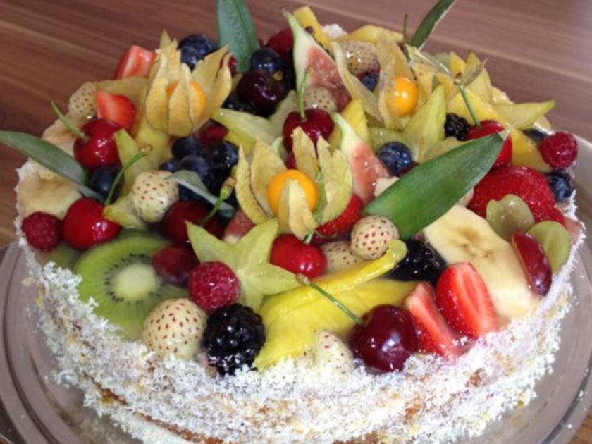 Obstkuchen - 328 kcal/100g